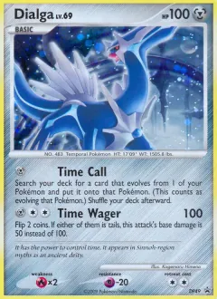 Dialga, DP Black Star Promos DP49/56