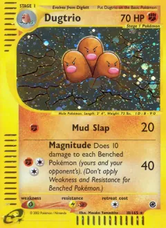 Dugtrio, Expedition Base Set 10/165