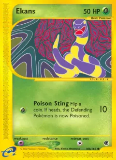 Ekans, Expedition Base Set 108/165