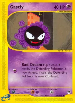 Gastly, Expedition Base Set 109/165