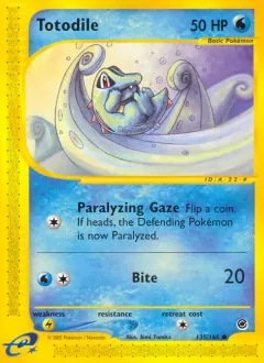 Totodile, Expedition Base Set 135/165