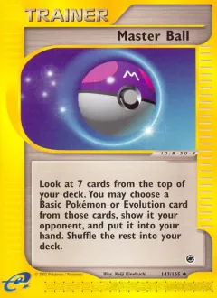 Master Ball, Expedition Base Set 143/165