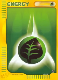 Grass Energy, Expedition Base Set 162/165