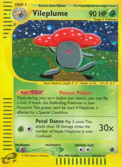 Vileplume, Expedition Base Set 31/165