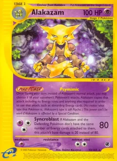 Alakazam, Expedition Base Set 33/165