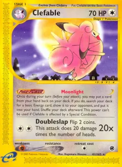 Clefable, Expedition Base Set 41/165
