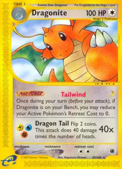 Dragonite, Expedition Base Set 43/165