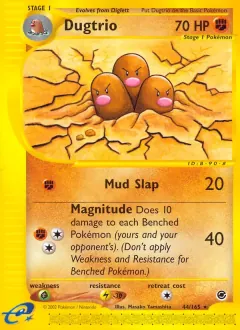 Dugtrio, Expedition Base Set 44/165