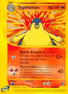Typhlosion, Expedition Base Set 64/165
