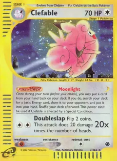Clefable, Expedition Base Set 7/165