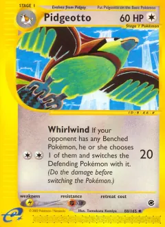 Pidgeotto, Expedition Base Set 88/165