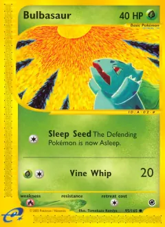 Bulbasaur, Expedition Base Set 95/165