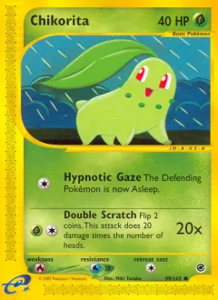 Chikorita, Expedition Base Set 99/165