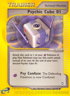 Psychic Cube 01, Aquapolis 132/147