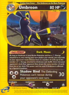 Umbreon, Aquapolis 41/147