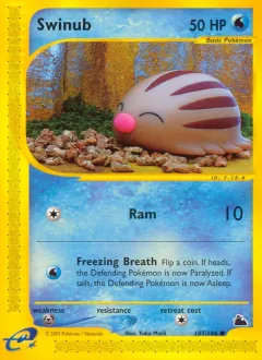 Swinub, Skyridge 107/144