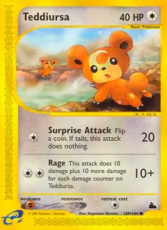 Teddiursa, Skyridge 109/144