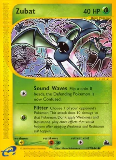 Zubat, Skyridge 117/144