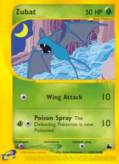 Zubat, Skyridge 118/144