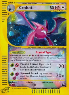 Crobat, Skyridge 147/144