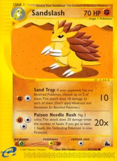 Sandslash, Skyridge 93/144