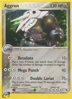 Aggron, Ruby & Sapphire 1/109