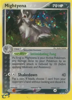 Mightyena, Ruby & Sapphire 10/109