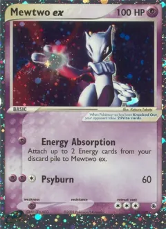 Mewtwo ex, Ruby & Sapphire 101/109