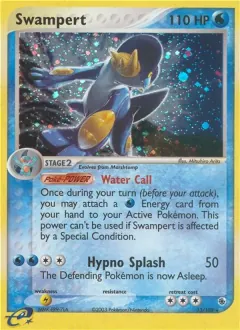 Swampert, Ruby & Sapphire 13/109