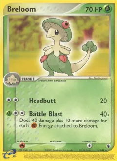 Breloom, Ruby & Sapphire 16/109