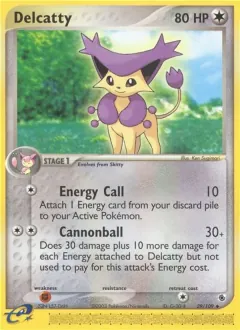 Delcatty, Ruby & Sapphire 29/109