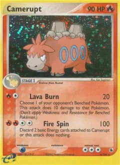 Camerupt, Ruby & Sapphire 4/109