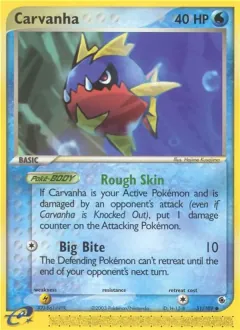 Carvanha, Ruby & Sapphire 51/109