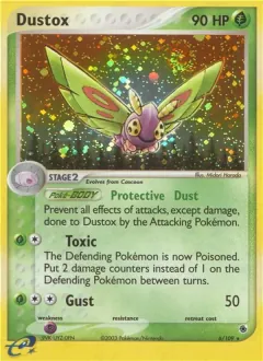 Dustox, Ruby & Sapphire 6/109