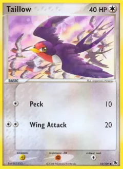 Taillow, Ruby & Sapphire 72/109
