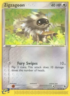 Zigzagoon, Ruby & Sapphire 79/109