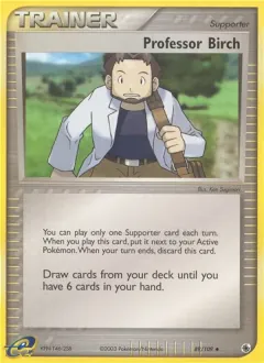 Professor Birch, Ruby & Sapphire 89/109