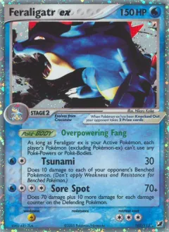 Feraligatr ex, Unseen Forces 103/115