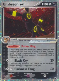 Umbreon ex, Unseen Forces 112/115