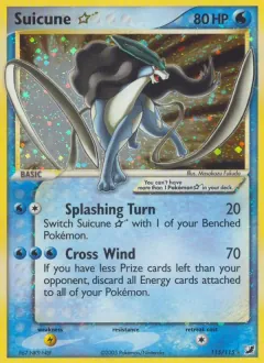 Suicune ☆, Unseen Forces 115/115