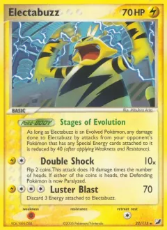 Electabuzz, Unseen Forces 22/115