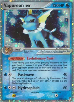Vaporeon ex, Delta Species 110/113