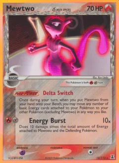 Mewtwo δ, Delta Species 12/113