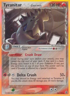 Tyranitar δ, Delta Species 16/113