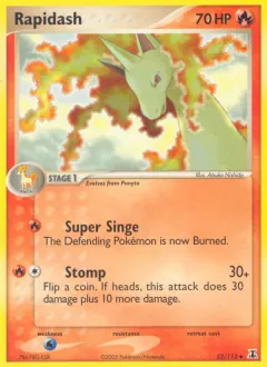 Rapidash, Delta Species 52/113