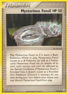 Mysterious Fossil, Legend Maker 79/92