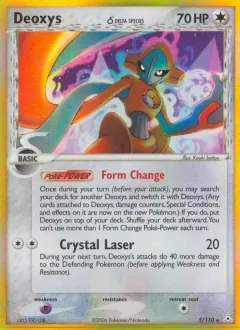 Deoxys δ, Holon Phantoms 5/110