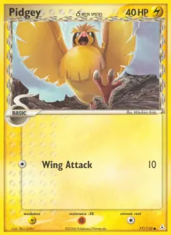 Pidgey δ, Holon Phantoms 77/110