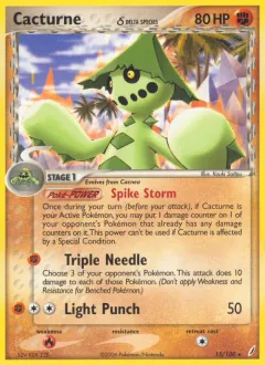 Cacturne δ, Crystal Guardians 15/100