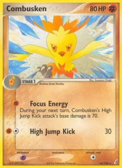 Combusken, Crystal Guardians 16/100